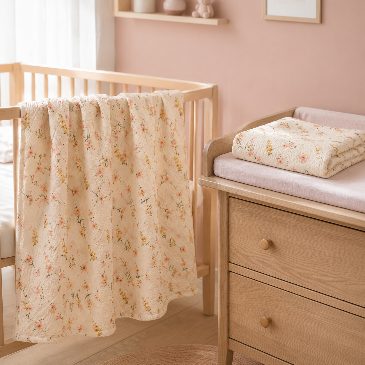 Comparaison des deux formats de couvertures bébé