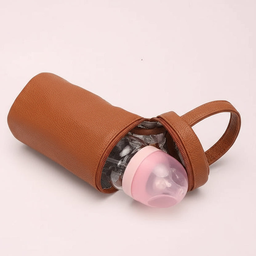 Ensemble Sac à Langer en Cuir - Sac à Langer