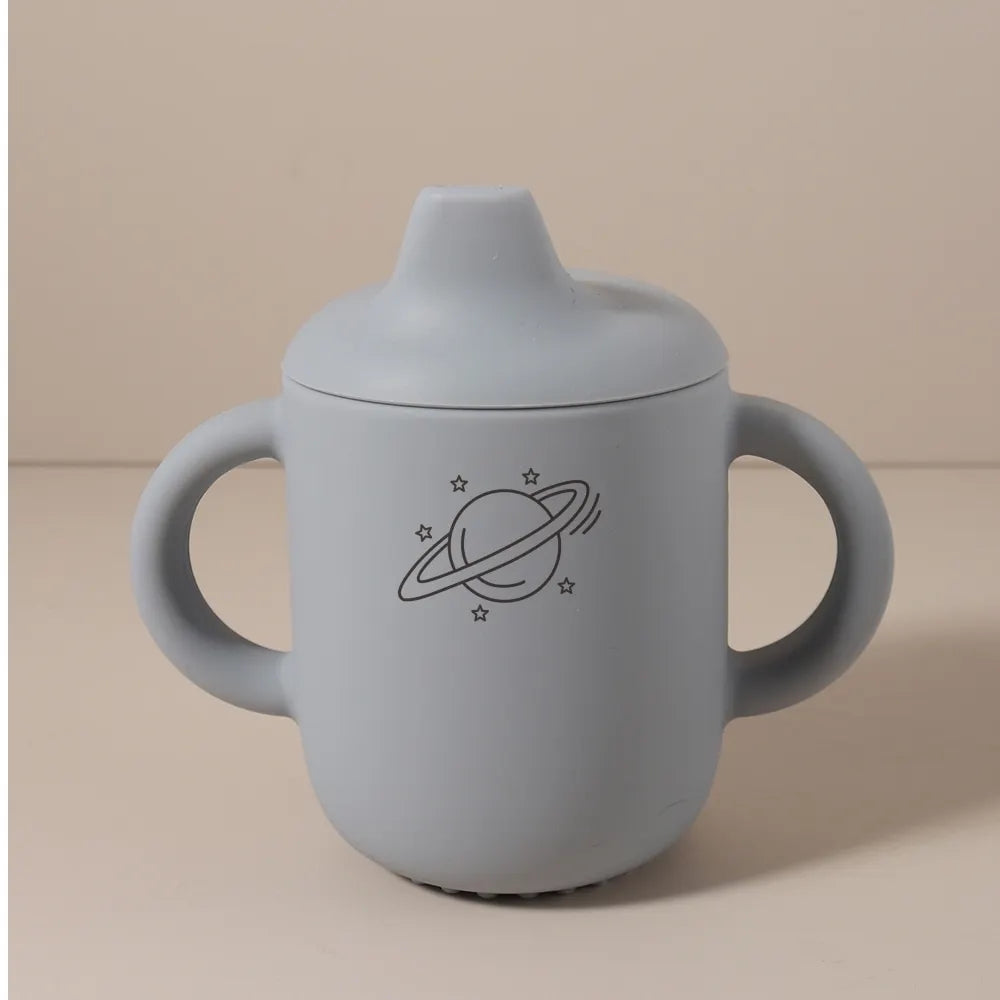 Tasse d’Apprentissage Bébé Personnalisée en Silicone – 180 ml