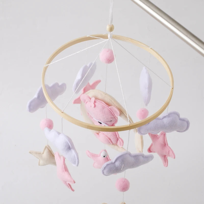 Mobile bébé Lapin Rose - Lapin Rose - Mobile bébé