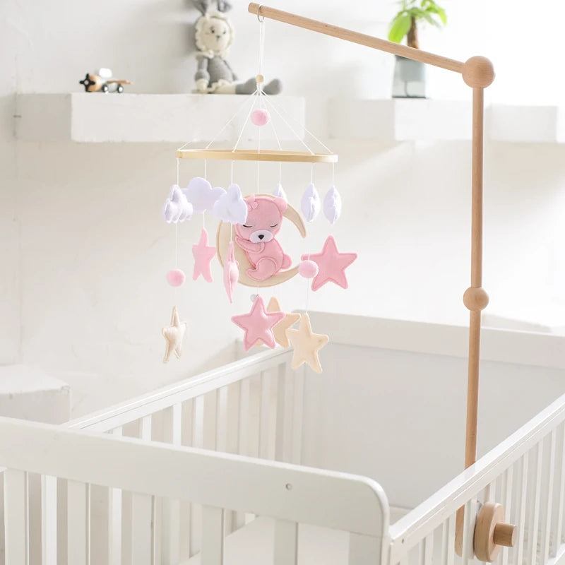 Mobile bébé Lapin Rose - Lapin Rose - Mobile bébé