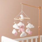 Mobile bébé Fille Ours Rose - Rose - Mobile bébé