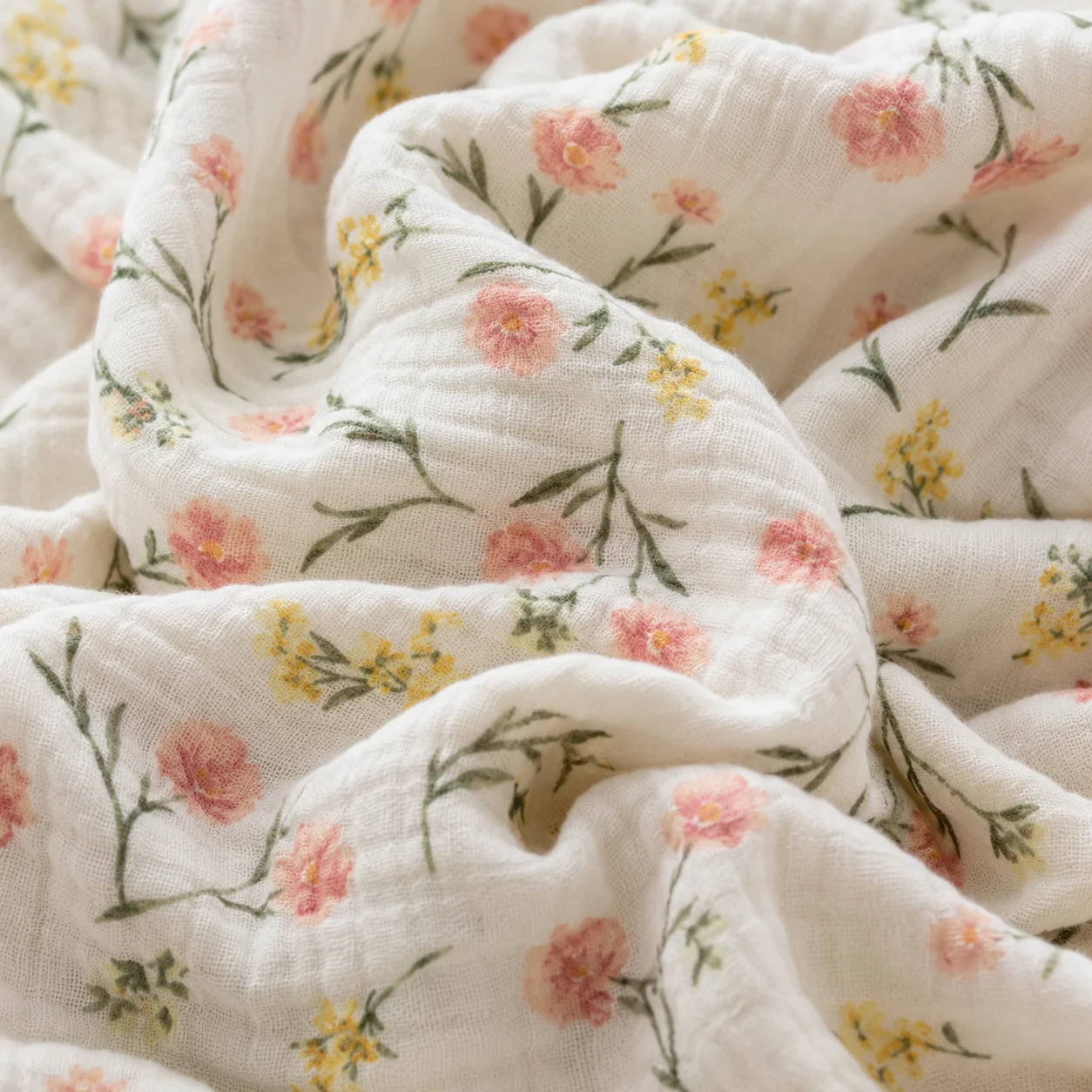 Couvertures Bébé en Double Gaze – Lot de 3