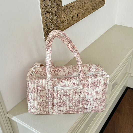 Sac Maternité pour Maman Fleurs Roses