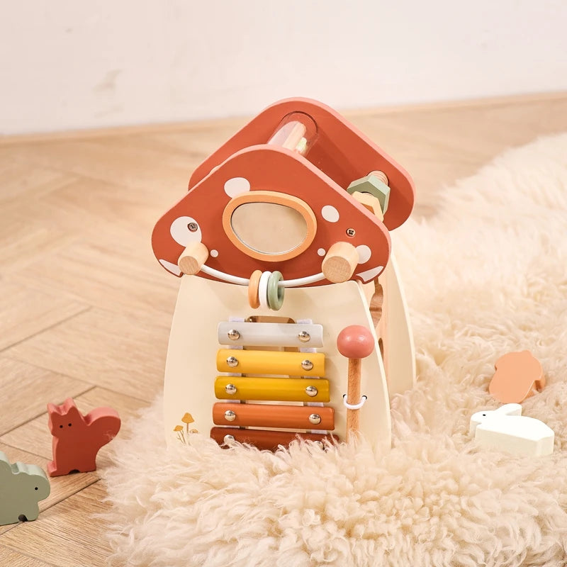 Jeu Montessori Xylophone bébé - Maison Champignon - jeu éducatif enfant
