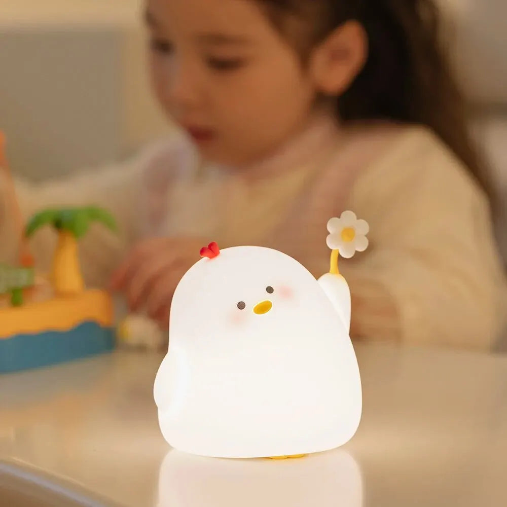 Veilleuse bébé Petite poule