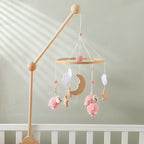 Mobile Bébé Mouton Rose - Rose - Mobile bébé