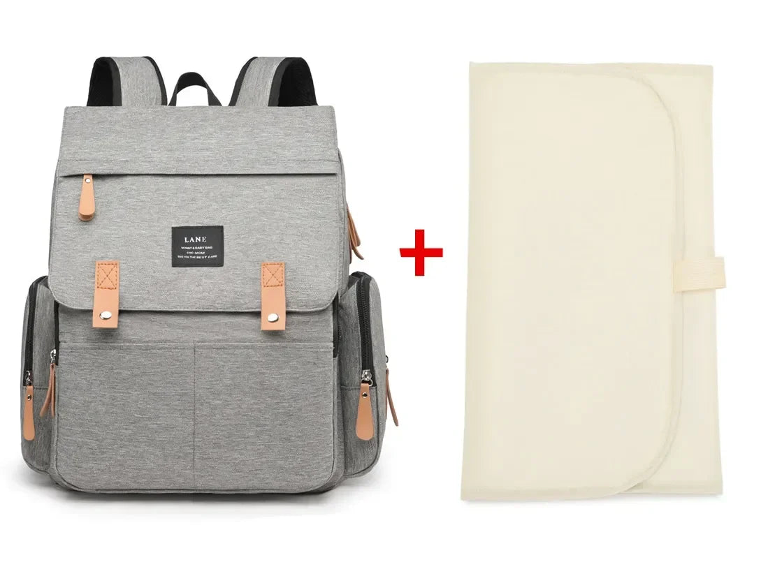 Sac à Langer à Dos Imperméable avec Tapis à Langer