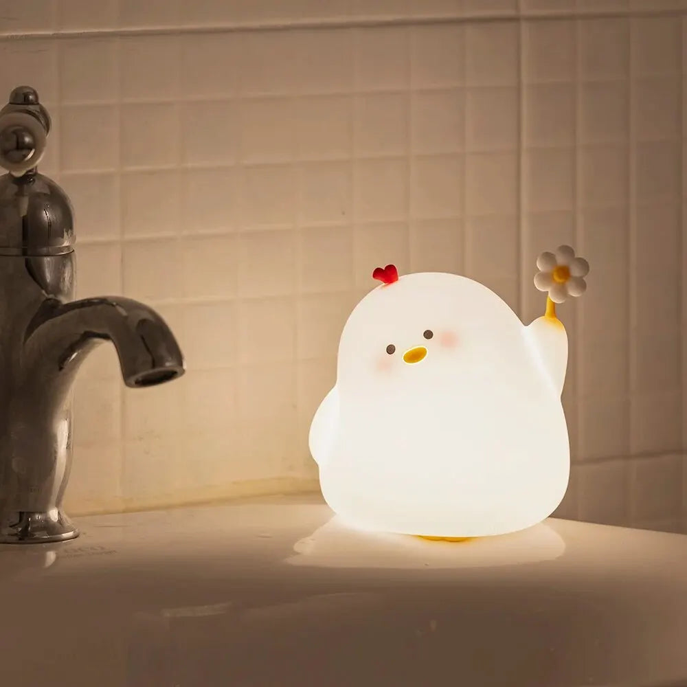 Veilleuse bébé Petite poule