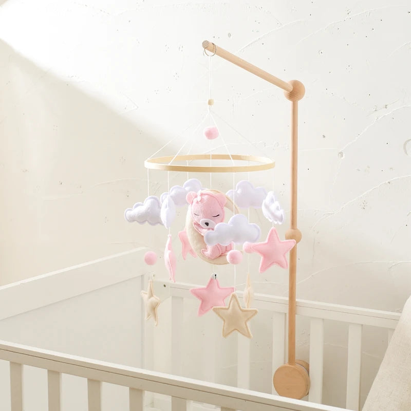 Mobile bébé Lapin Rose - Lapin Rose - Mobile bébé