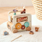 Jouet Montessori 1 an Petit Bus et Animaux