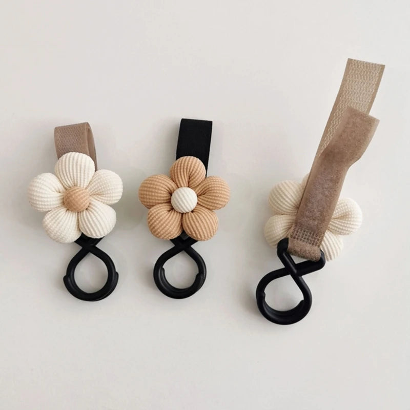 Accroche Sac Poussette Petite Fleur - Accroche sac poussette