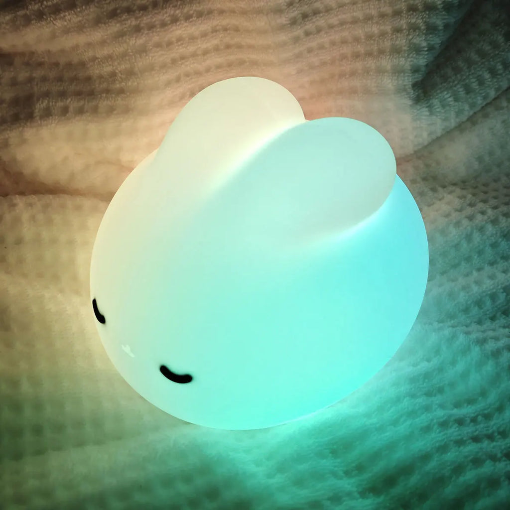 Veilleuse Petit Lapin - 7 Couleurs / USB Plug - Veilleuse bébé
