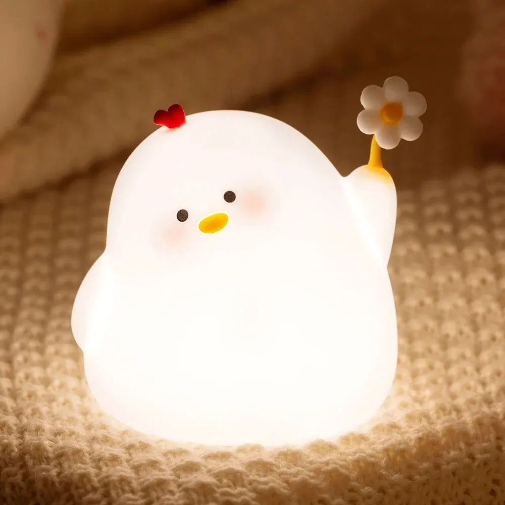 Veilleuse bébé Petite poule