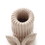 Chaussons Bébé Lapin en Maille Douce