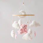 Mobile bébé Fille Ours Rose - Rose - Mobile bébé