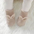 Chaussons Bébé Lapin en Maille Douce