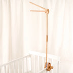 Support Mobile Bébé - Bois Simple
