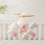 Mobile bébé Fille Ours Rose - Rose - Mobile bébé