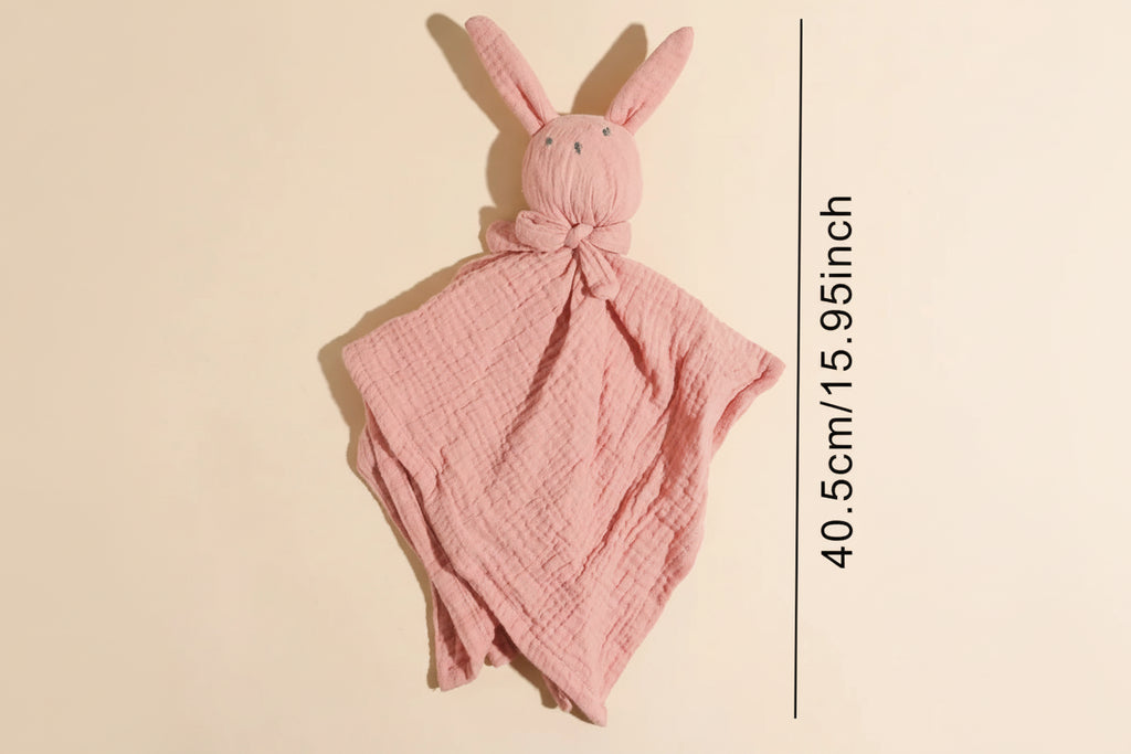 Doudou Petit Lapin en Coton Gaze
