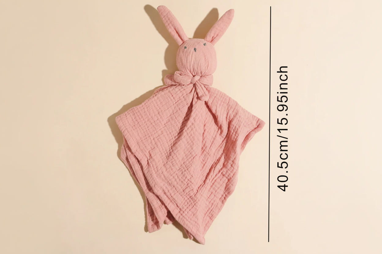 Doudou Petit Lapin en Coton Gaze