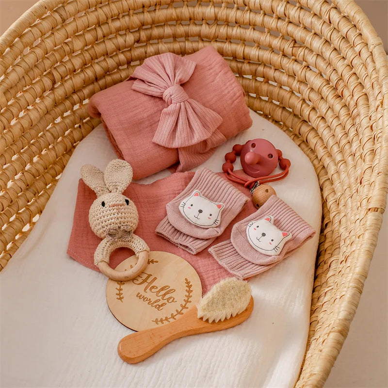 Coffret Naissance Fille - Rose