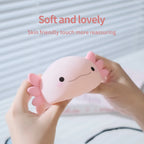 1Axolotl-Nachtlicht für Kinder, 2 Helligkeiten, Silikon, Kinderzimmer-Schlaflampe, tragbare, über USB wiederaufladbare Nachttischlampe für Babyzimmer
