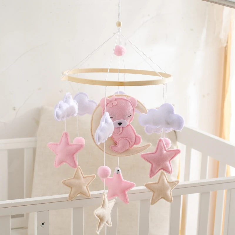 Mobile bébé Lapin Rose - Lapin Rose - Mobile bébé