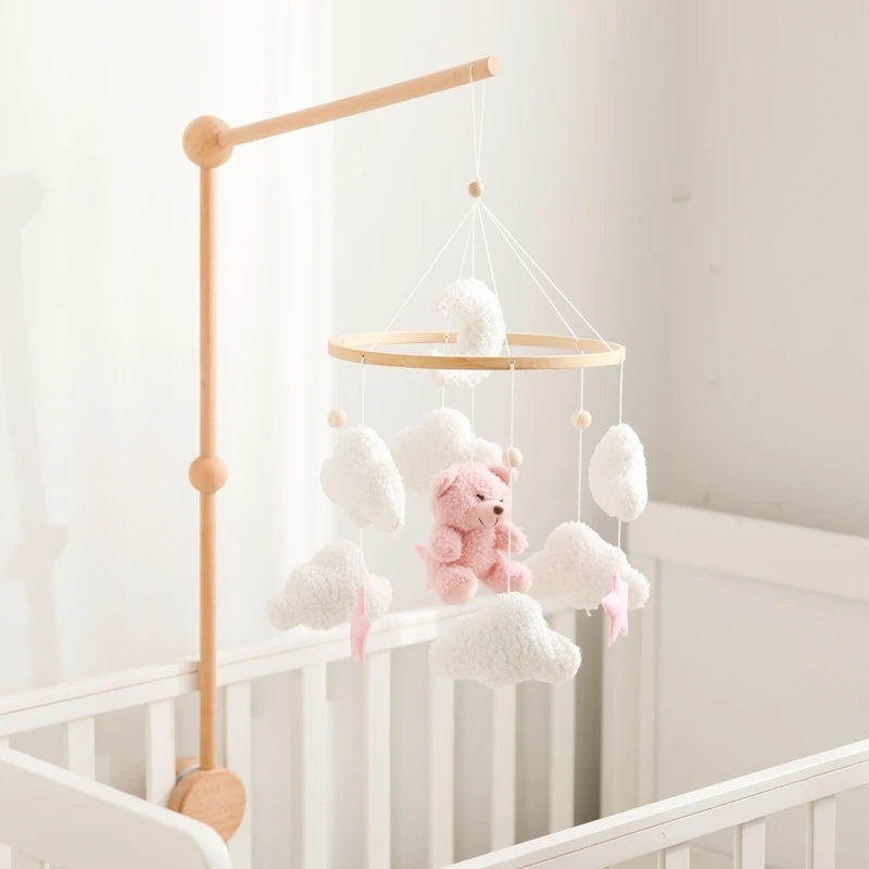 Mobile bébé Fille Ours Rose - Rose - Mobile bébé