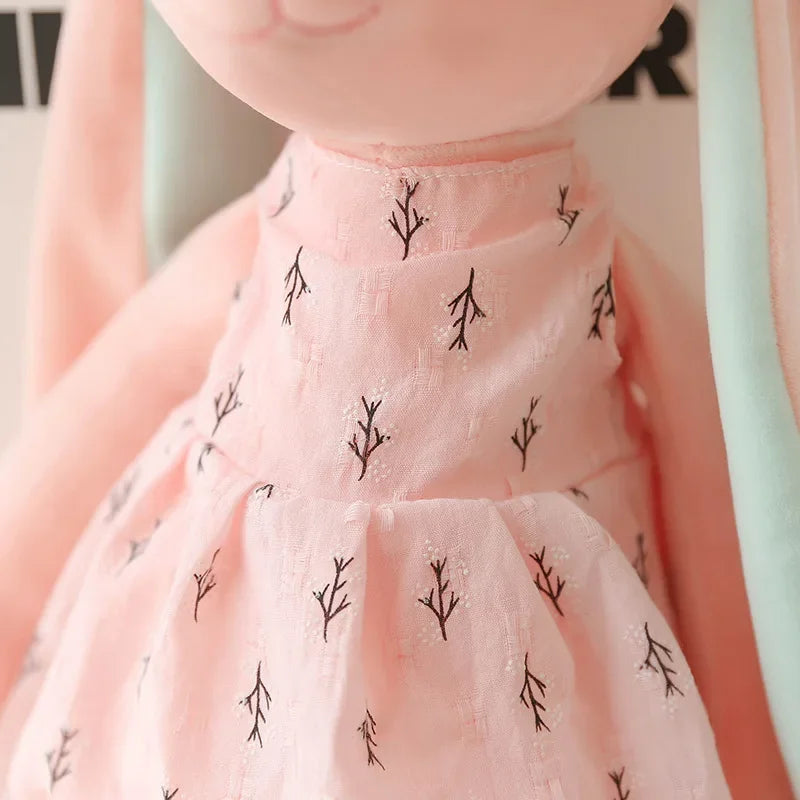 Peluche Lapin Rose Kalinou - Peluche