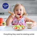 Coffret Repas Bébé Personnalisé en Silicone – 8 Pièces