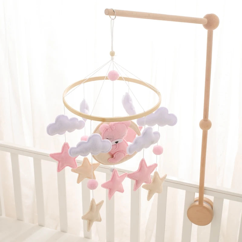 Mobile bébé Lapin Rose - Lapin Rose - Mobile bébé