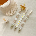 Attache Tétine Fleur - Attache tétine
