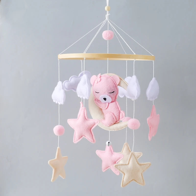 Mobile bébé Lapin Rose - Lapin Rose - Mobile bébé
