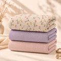 Couvertures Bébé en Double Gaze – Lot de 3