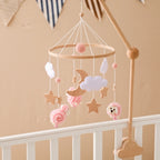Mobile Bébé Mouton Rose - Rose - Mobile bébé