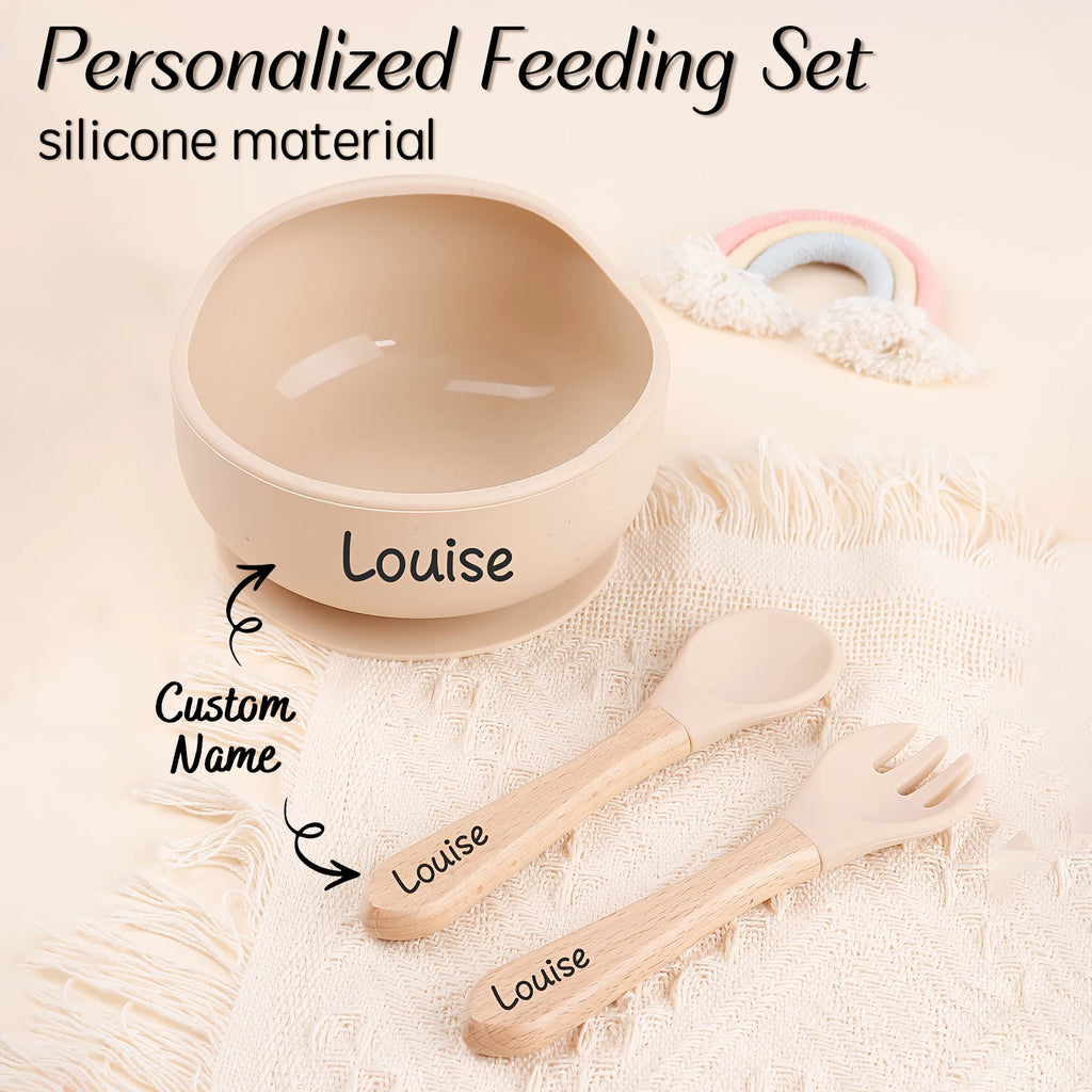 Coffret Repas Bébé Personnalisé – 3 Pièces