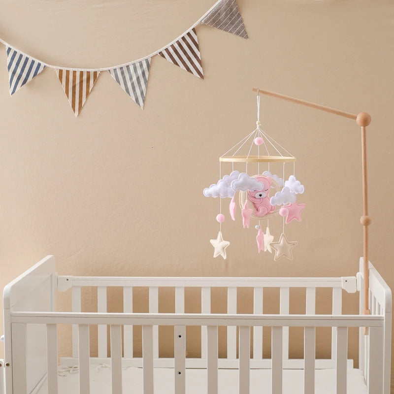 Mobile bébé Lapin Rose - Lapin Rose - Mobile bébé