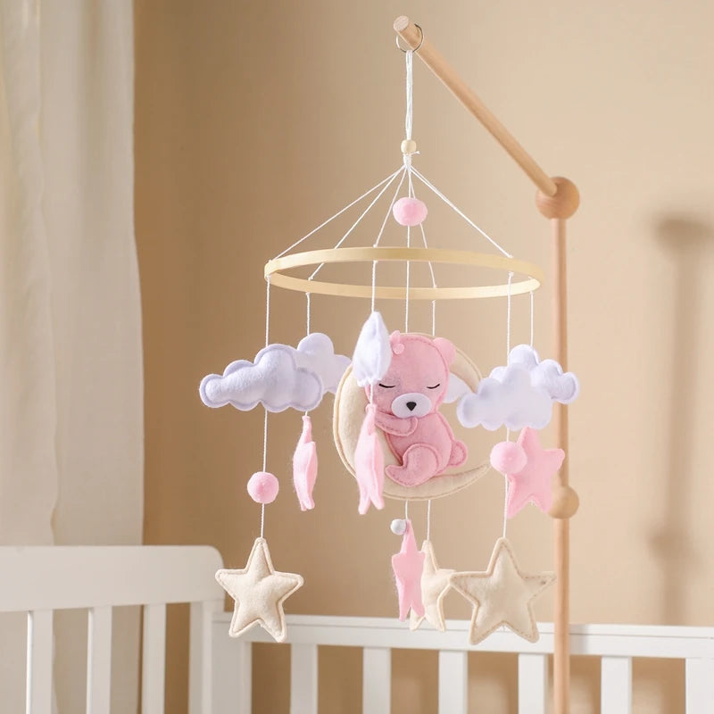 Mobile bébé Lapin Rose - Lapin Rose - Mobile bébé