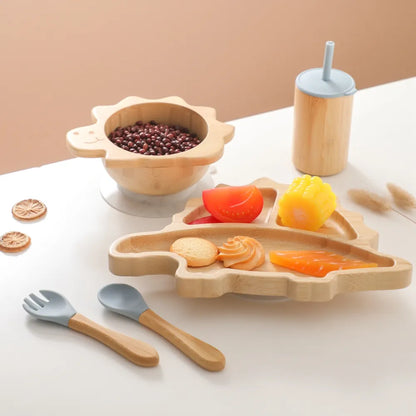 Coffret Repas Bébé Bambou - Coffret repas