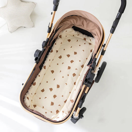 Coussin de Poussette - Petit Ours Brun
