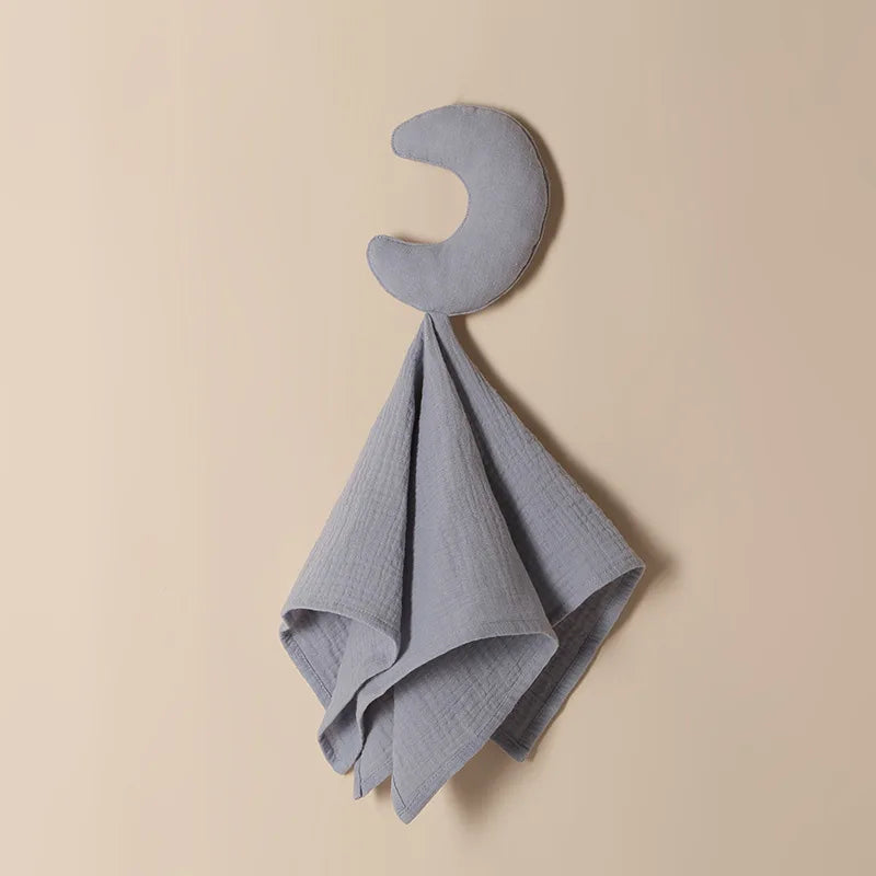 DouDou Bébé Etoile et Lune - Lune Grise