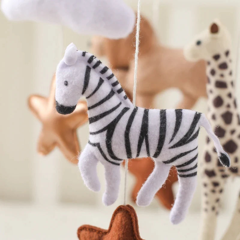 Mobile Bébé Animaux de la Jungle - Animaux de la Jungle - Jouet En bois bébé