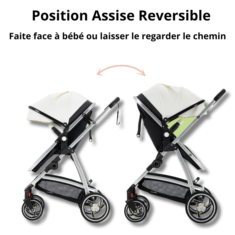 Poussette 3 en 1 Luvia - Poussette